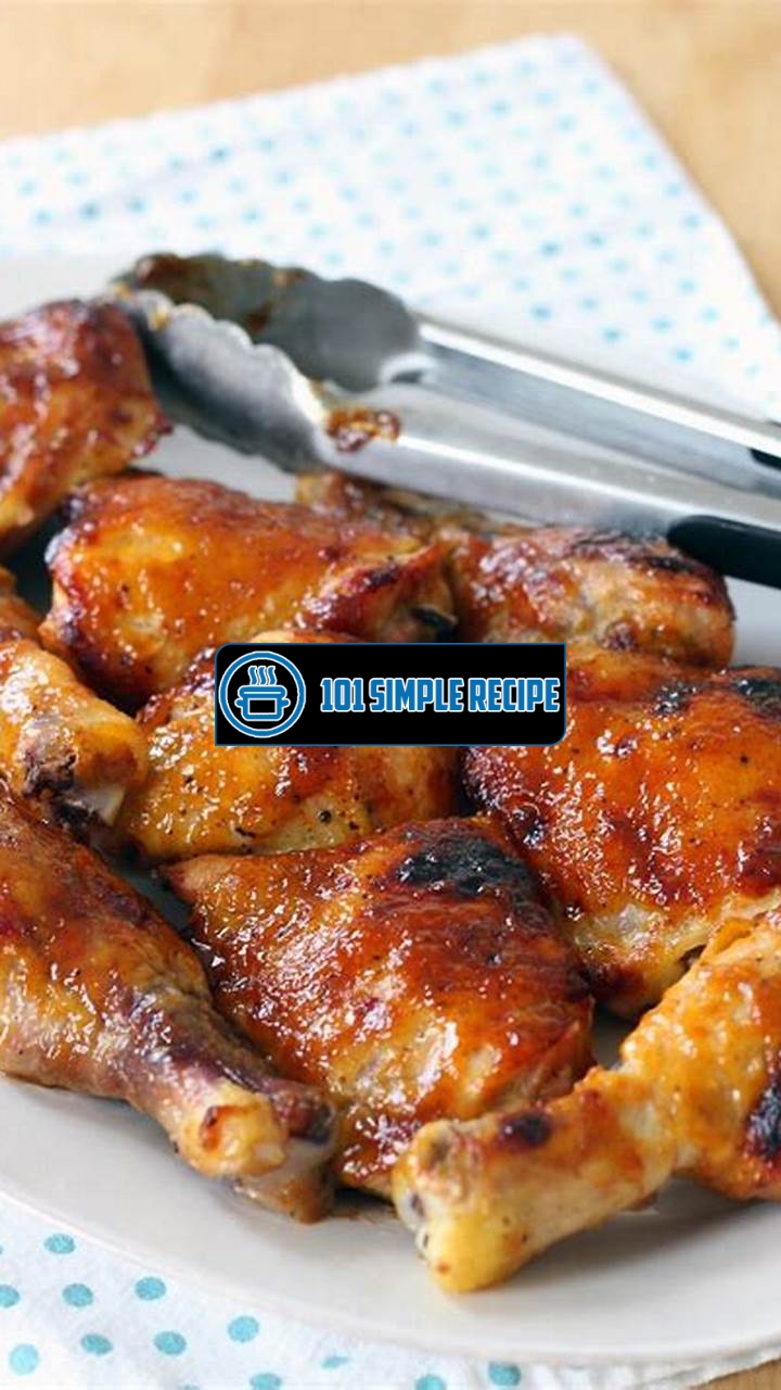 Easy BBQ Chicken Recipe Made With Just 2 Ingredients | 101 Simple Recipe
