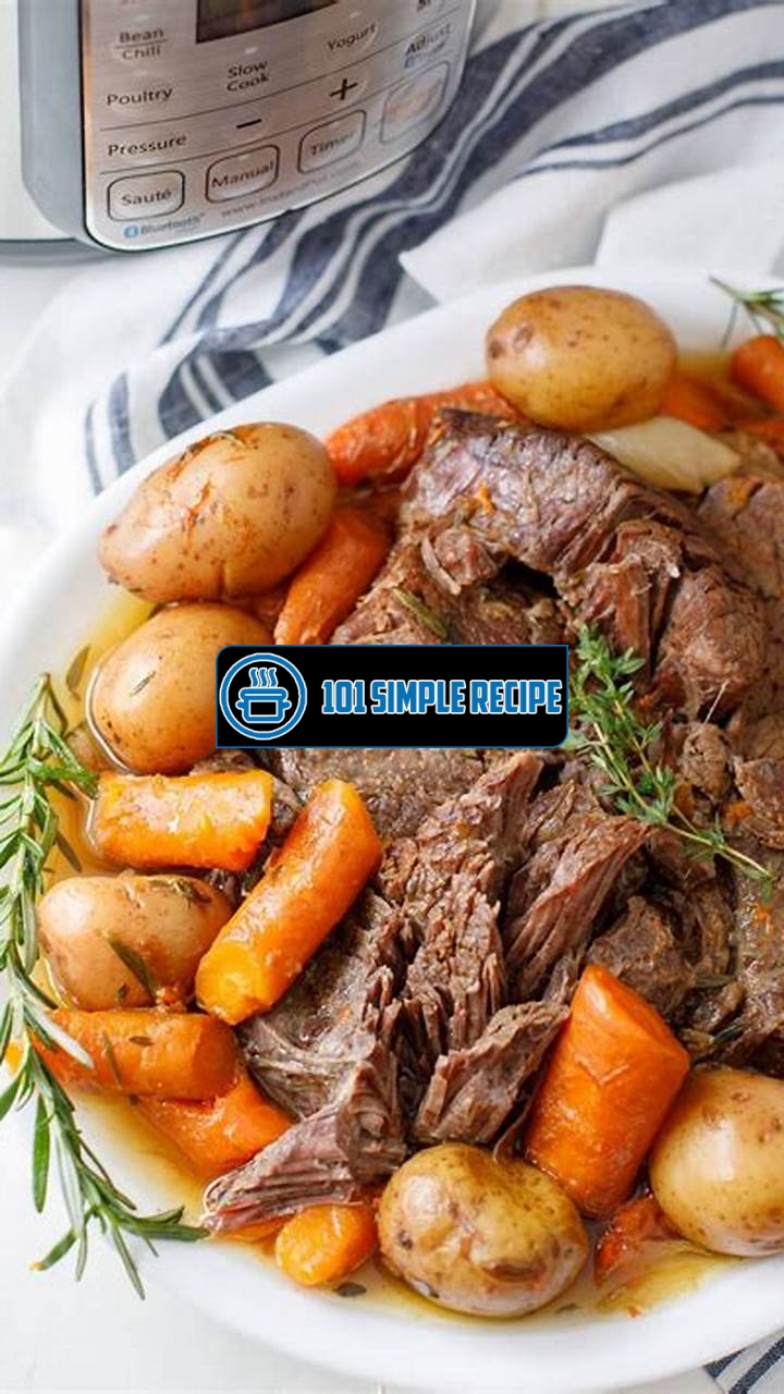 Get Juicy and Tender 2 lb Beef Roast in an Instant Pot | 101 Simple Recipe