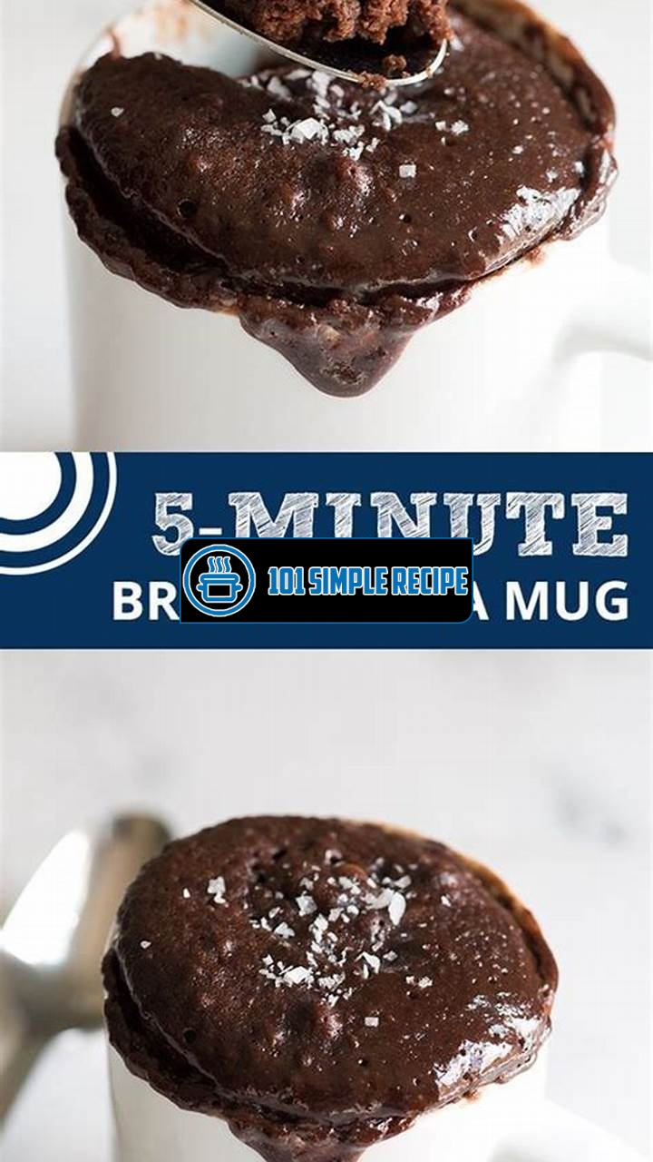 2 Minute Brownie in a Mug Recipe | 101 Simple Recipe