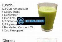 Revitalize Your Body with 3 Day Detox Smoothie Recipes | 101 Simple Recipe