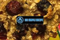 Deliciously Healthy 3 Ingredient Banana Oatmeal | 101 Simple Recipe