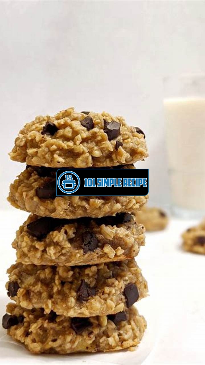 Deliciously Healthy Banana Oatmeal Cookies | 101 Simple Recipe