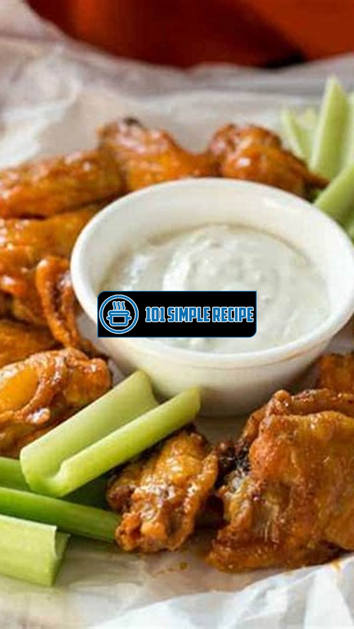 Delicious Buffalo Air Fryer Chicken Wings Recipe | 101 Simple Recipe