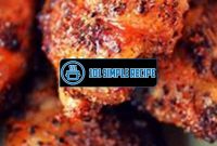Air Fryer Chicken Wings Recipe Dry Rub | 101 Simple Recipe