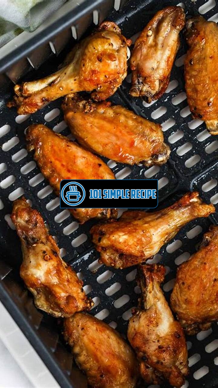 A Delicious Twist: Air Fryer Chicken Wings Recipes, No Breading Needed! | 101 Simple Recipe