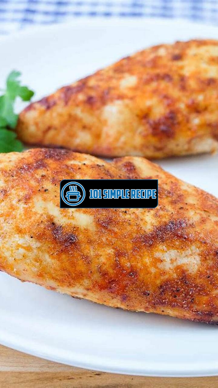 Cook Frozen Chicken Breasts to Crispy Perfection with an Air Fryer | 101 Simple Recipe