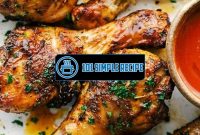 Delicious Air Fryer Recipes for Chicken Legs | 101 Simple Recipe