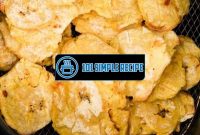 Delicious Air Fryer Tostones Recipe for Crispy Snacking | 101 Simple Recipe