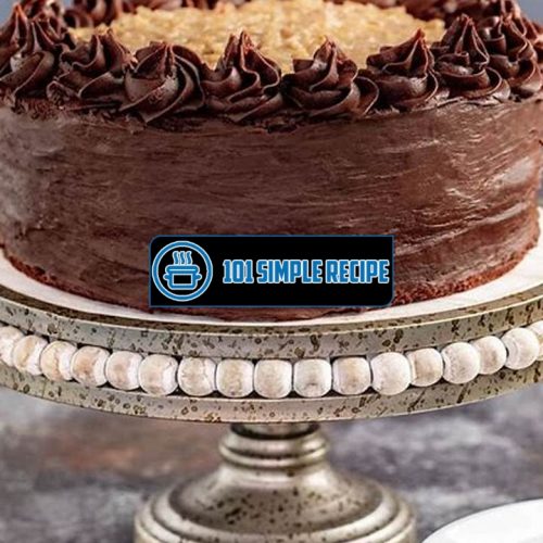 Indulge in the Delight of an Amazing German Chocolate Cake | 101 Simple Recipe