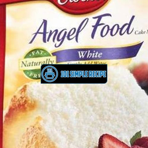 The Best Sugar-Free Angel Food Cake Mix for Healthy Desserts | 101 Simple Recipe