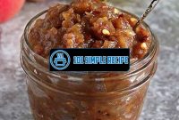 Easy Apple Chutney Recipe for Delicious Flavor | 101 Simple Recipe