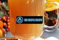 Indulge in the Deliciousness of an Apple Cider Hot Toddy | 101 Simple Recipe