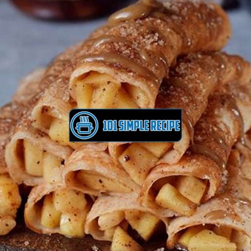 Indulge in the Deliciousness of Apple Cinnamon Crepes | 101 Simple Recipe