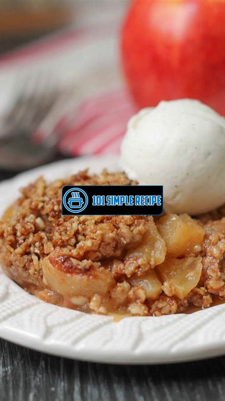 The Perfect Apple Crumble Recipe for Your Instant Pot | 101 Simple Recipe