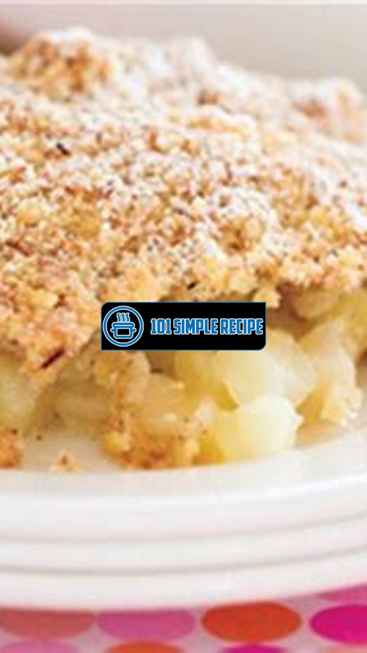 Delicious Apple Crumble Recipe from New Zealand | 101 Simple Recipe