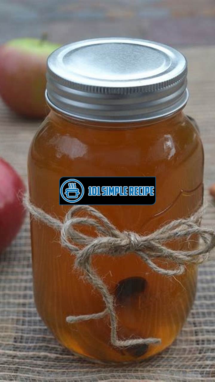 Indulge in the Delightful Apple Pie Moonshine Recipe with Brown Sugar | 101 Simple Recipe