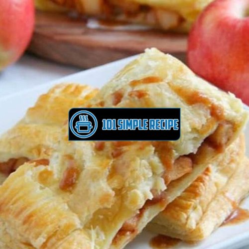 Apple Slab Pie Recipe With Puff Pastry | 101 Simple Recipe