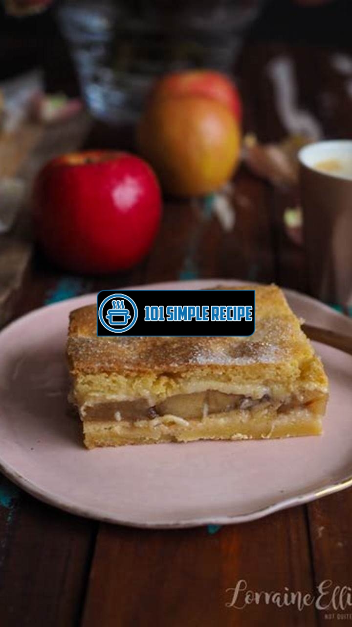 Australian Apple Slice Recipe: A Delicious Dessert Made Down Under | 101 Simple Recipe