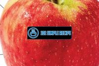 Are Honeycrisp Apples a Healthy Choice for You? | 101 Simple Recipe
