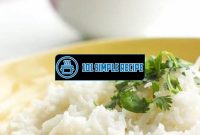 Deliciously Fragrant Coconut Rice Recipe | 101 Simple Recipe