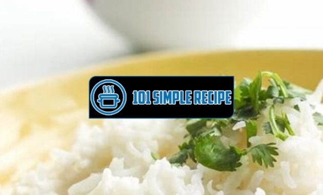Deliciously Fragrant Coconut Rice Recipe | 101 Simple Recipe