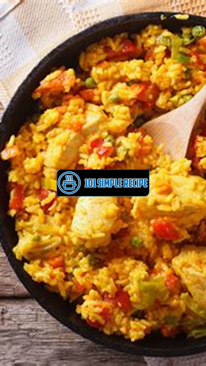 Elevate Your Cooking Skills with the Best Arroz Con Pollo Recipe | 101 Simple Recipe