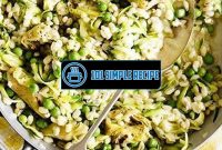 Delicious Artichoke Courgette and Pea Risotto Recipe | 101 Simple Recipe