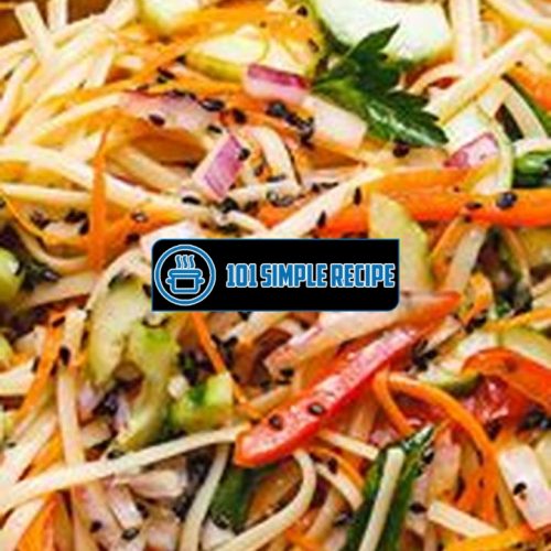 Delicious Asian Noodle Salad Recipe to Savor | 101 Simple Recipe