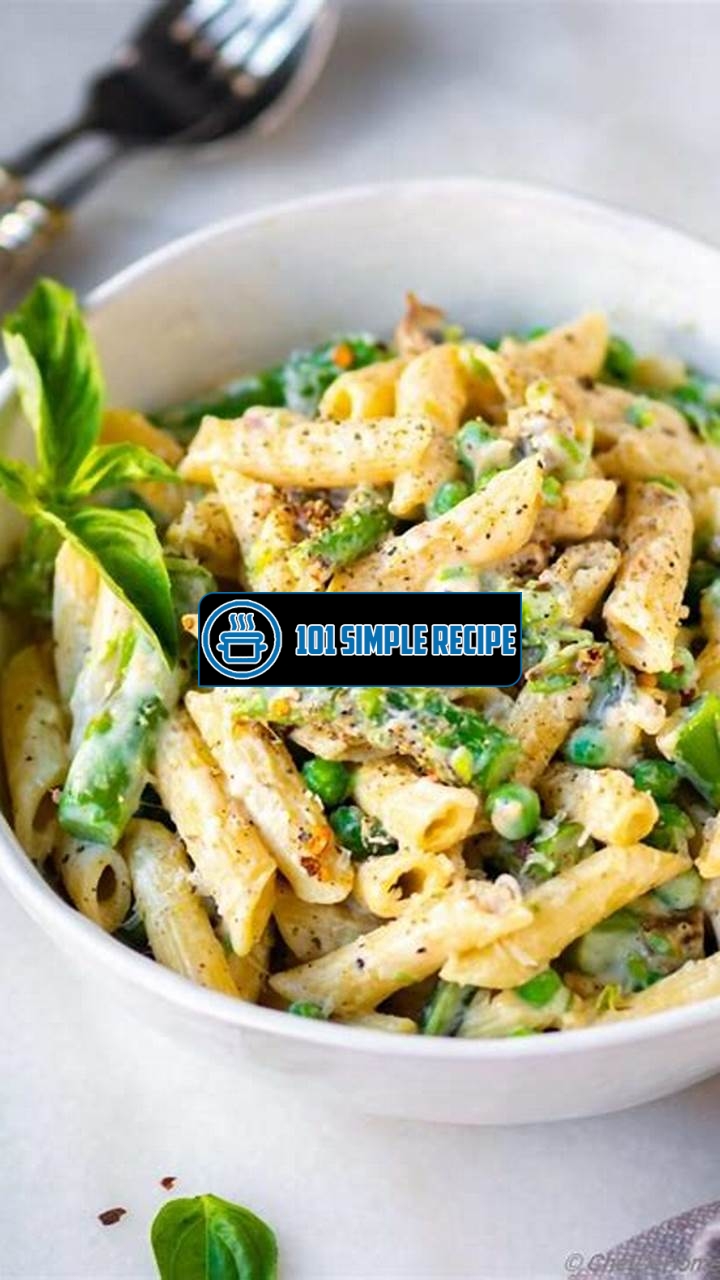 Delicious Asparagus Pasta Recipes to Try Today | 101 Simple Recipe