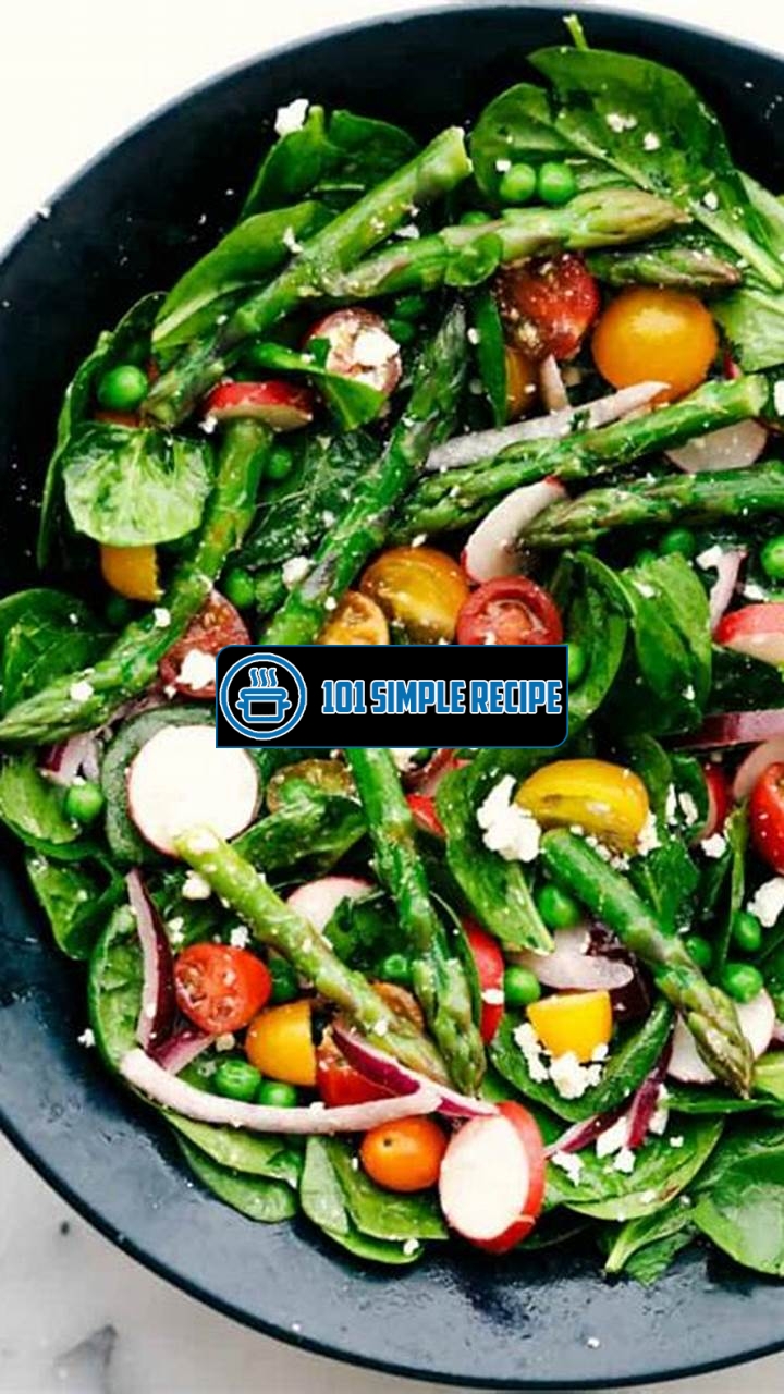 Delicious Asparagus Salad Recipe for a Fresh and Healthy Meal | 101 Simple Recipe