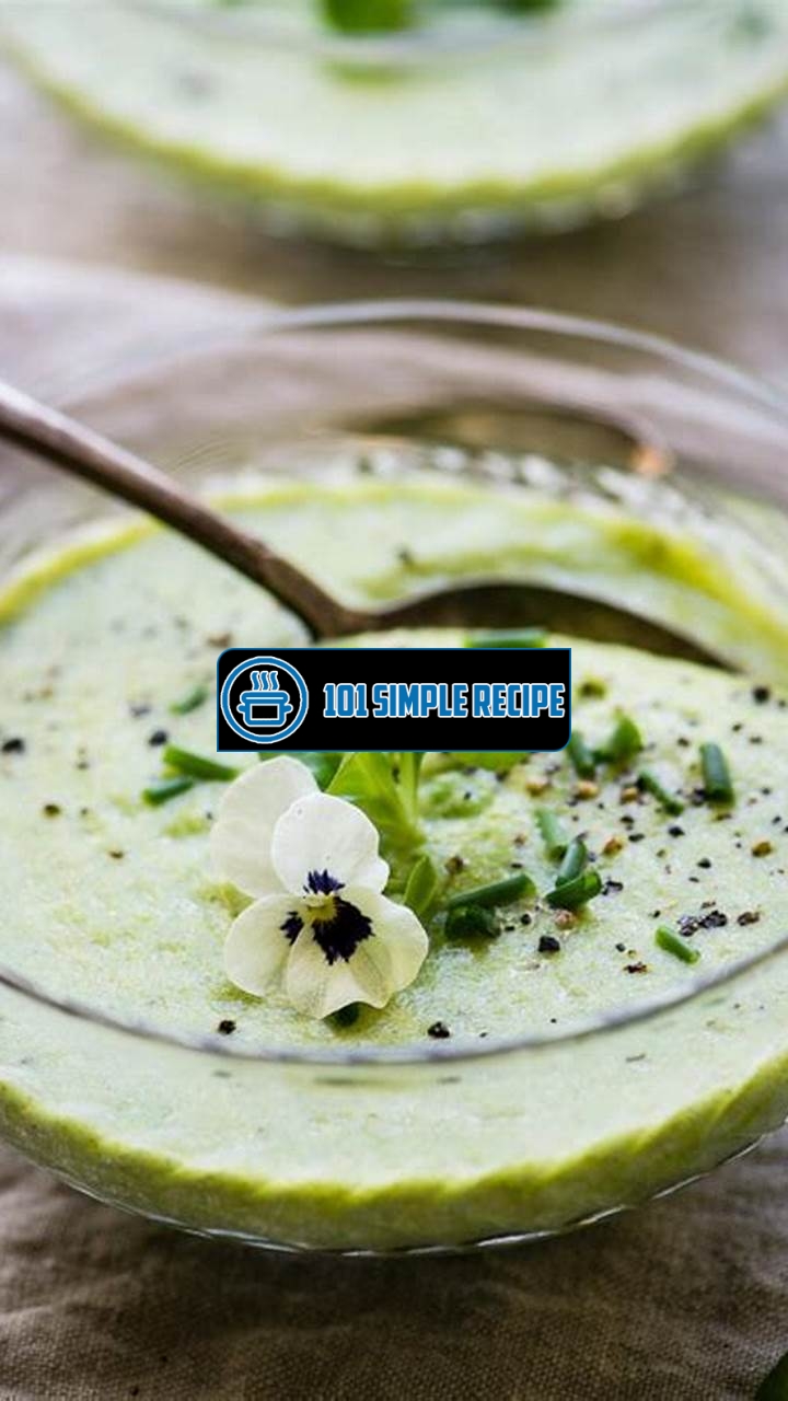 Quick and Easy Asparagus Soup Recipe for Your Vitamix | 101 Simple Recipe
