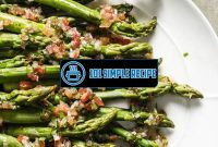 Delicious Asparagus Sous Vide Recipe for Mouthwatering Results | 101 Simple Recipe