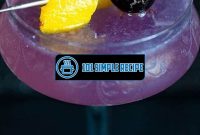 Aviation Cocktail Recipe Without Creme De Violette | 101 Simple Recipe