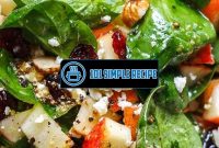 Delicious Baby Spinach Salad Recipes in NZ | 101 Simple Recipe