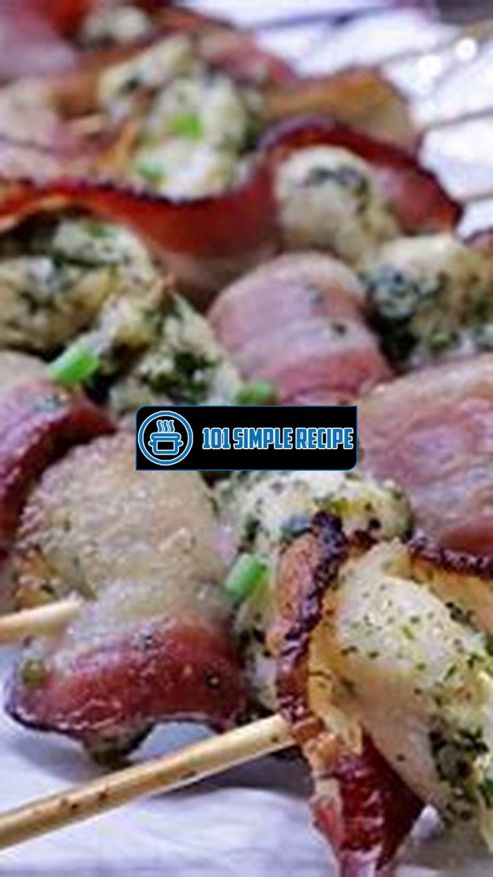 Delicious Bacon Chicken Ranch Kabobs for BBQ Lovers | 101 Simple Recipe