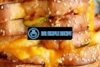 The Irresistible Bacon Pickle Grilled Cheese Delight | 101 Simple Recipe