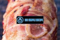 Bacon Wrapped Stuffed Pork Tenderloin on Traeger | 101 Simple Recipe