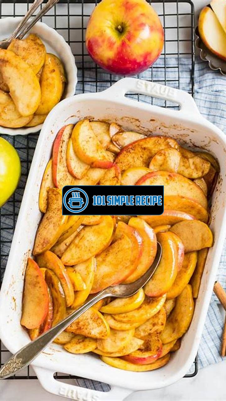 Delicious and Healthy Baked Apples Recipe for Everyone | 101 Simple Recipe