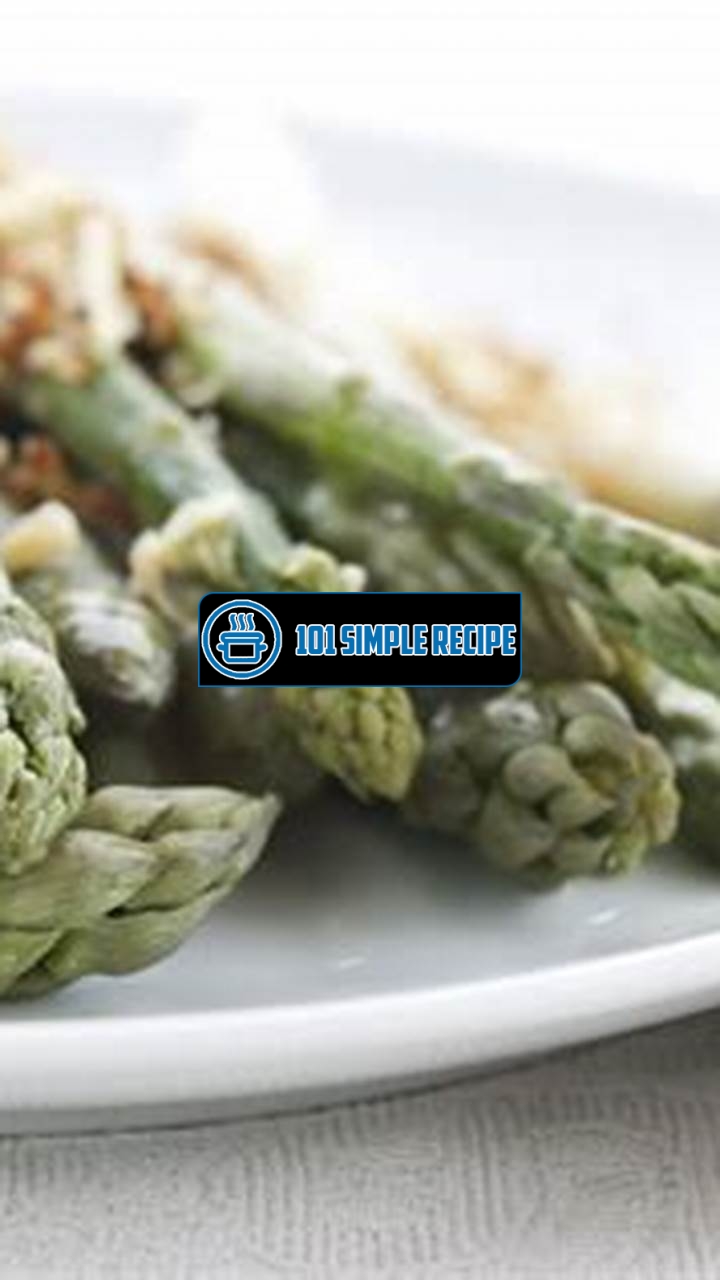 Baked Asparagus with Parmesan Cheese | 101 Simple Recipe