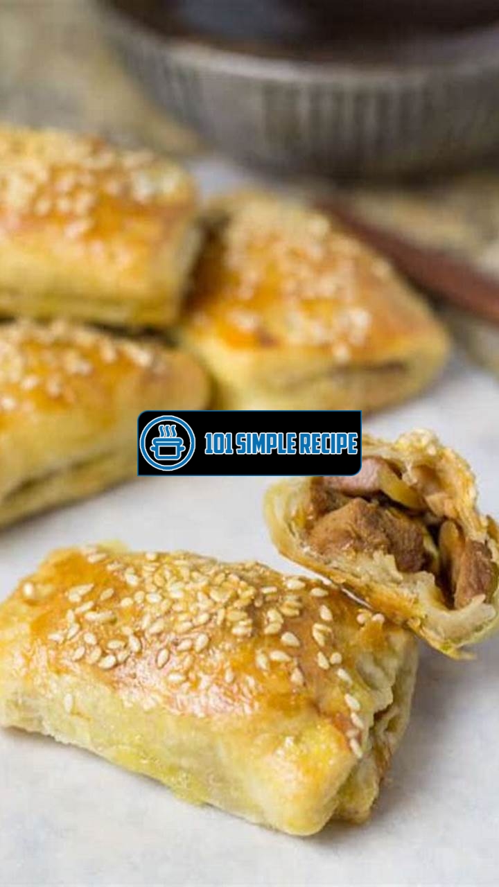 Baked BBQ Pork Pastry | 101 Simple Recipe