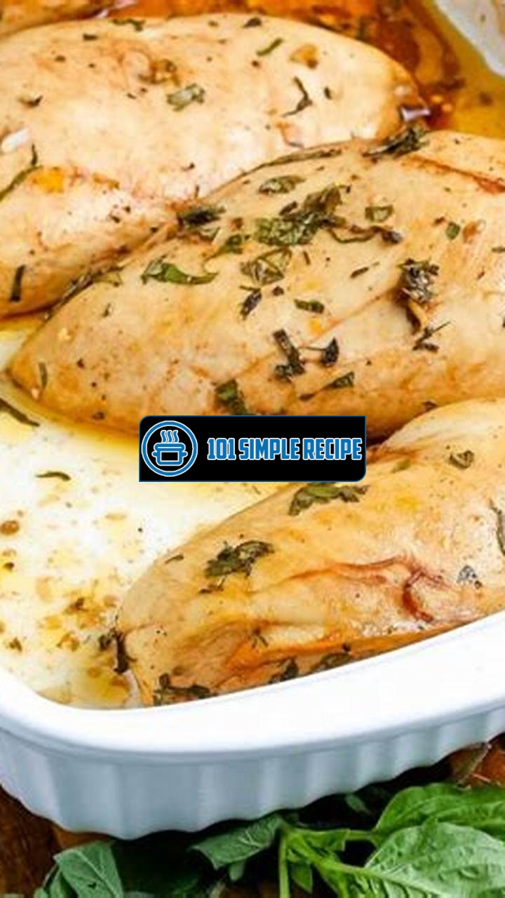 Tasty and Tender Baked Boneless Chicken Breast Recipe | 101 Simple Recipe