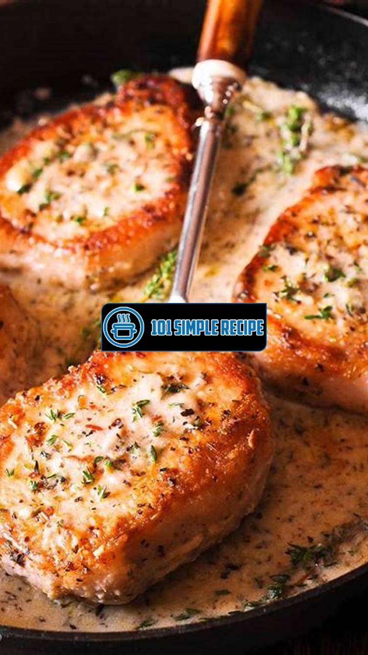 Deliciously Flavored Baked Boneless Pork Chops | 101 Simple Recipe