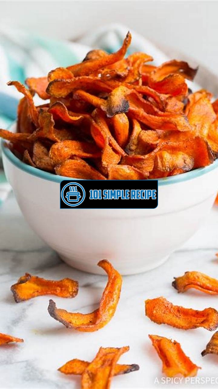 Deliciously Crispy Baked Carrot Chips Recipe | 101 Simple Recipe