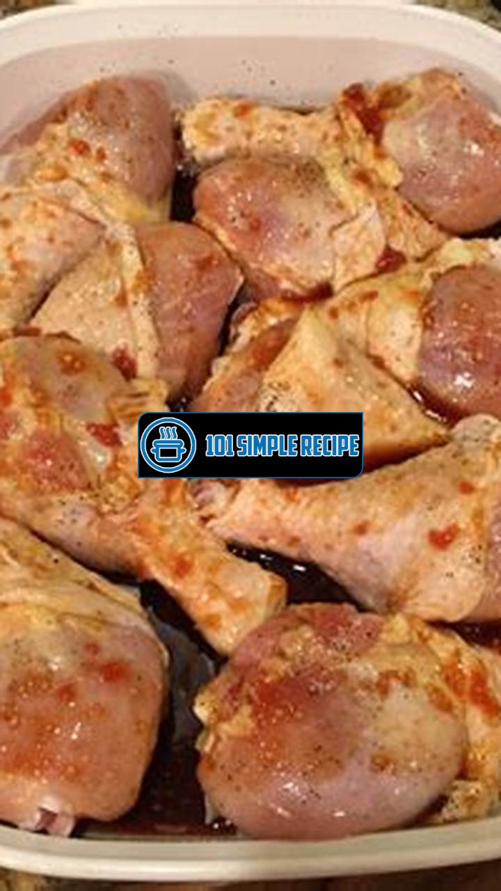 Delicious Baked Chicken Drummies Cooked to Perfection | 101 Simple Recipe