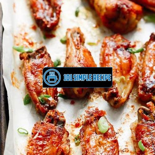 Delicious Baked Chicken Wings Recipe | 101 Simple Recipe