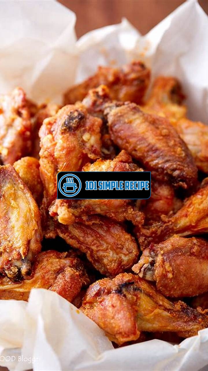 Irresistibly Delicious Baked Chicken Wings Recipe | 101 Simple Recipe