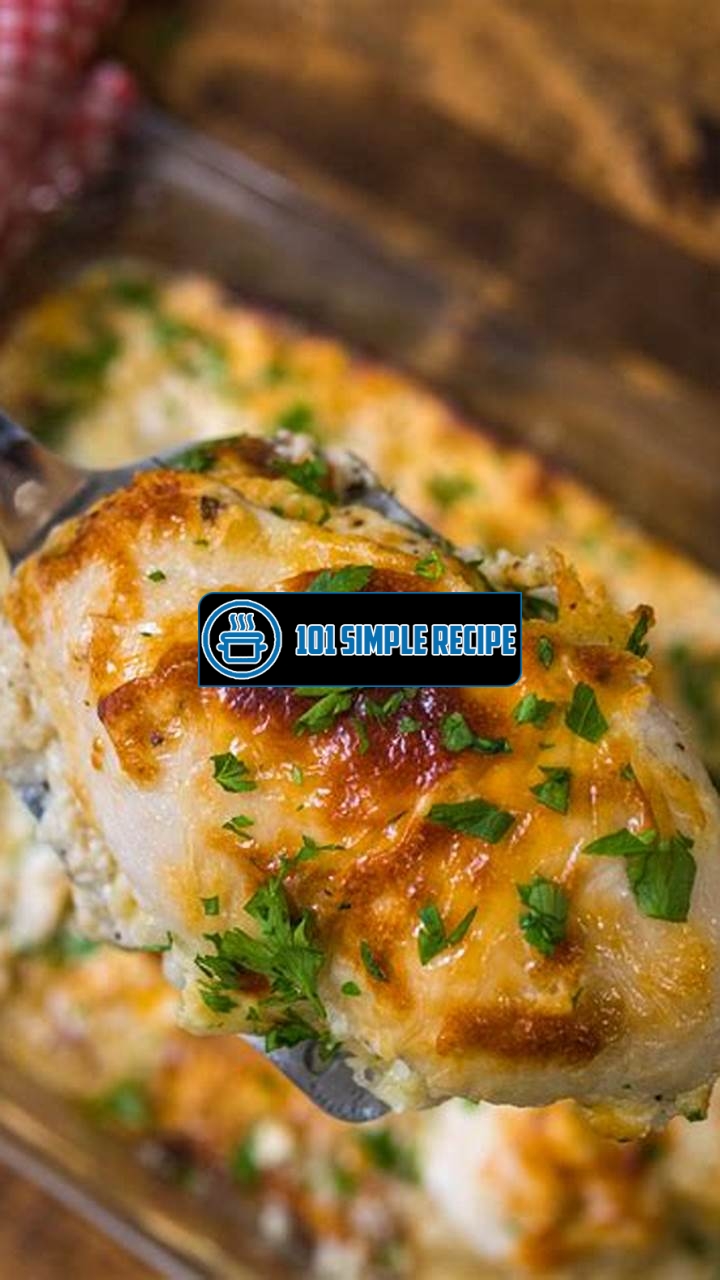 Delicious Baked Chicken with Creamy Sour Cream Sauce | 101 Simple Recipe