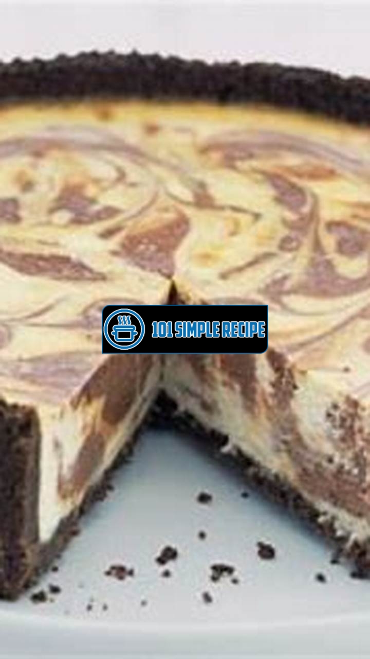 Baked Chocolate Cheesecake | 101 Simple Recipe