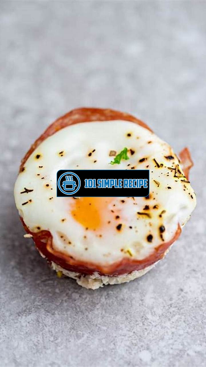 Satisfy Your Cravings with Delicious Baked Egg Cups | 101 Simple Recipe