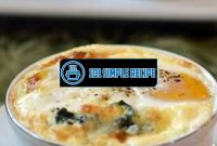 Delicious and Creamy Baked Eggs Recipe | 101 Simple Recipe